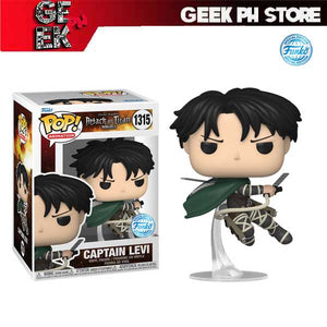 Funko Pop Animation Attack on Titan Captain Levi Ackerman Special Edition Exclusive  sold by Geek PH