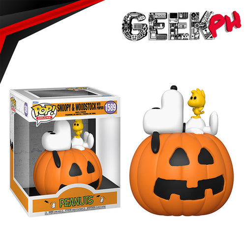 Funko Pop! Deluxe: It's The Great Pumpkin, Charlie Brown - Snoopy with Woodstock sold by Geek PH