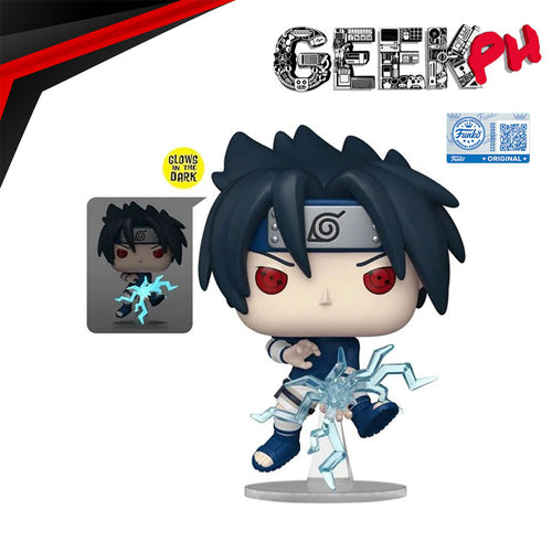 Funko Naruto Sasuke Uchiha (Chidori) Glow-in-the-Dark Funko Pop! Vinyl Figure #1969 Exclusive sold by Geek PH