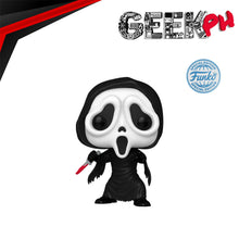 Load image into Gallery viewer, Funko Pop! Movies: Ghost Face with Knife Glow in the Dark Special Edition Exclusive sold by Geek PH