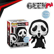 Load image into Gallery viewer, Funko Pop! Movies: Ghost Face with Knife Glow in the Dark Special Edition Exclusive sold by Geek PH