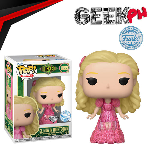 Funko Pop! Movies: Wicked - Glinda in Night Gown Diamond Special Edition Exclusive sold by Geek PH