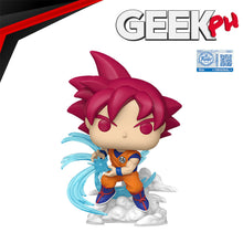 Load image into Gallery viewer, Funko DRAGON BALL Pop! Super Saiyan God Goku (Kamehameha) RETAIL EXCLUSIVE