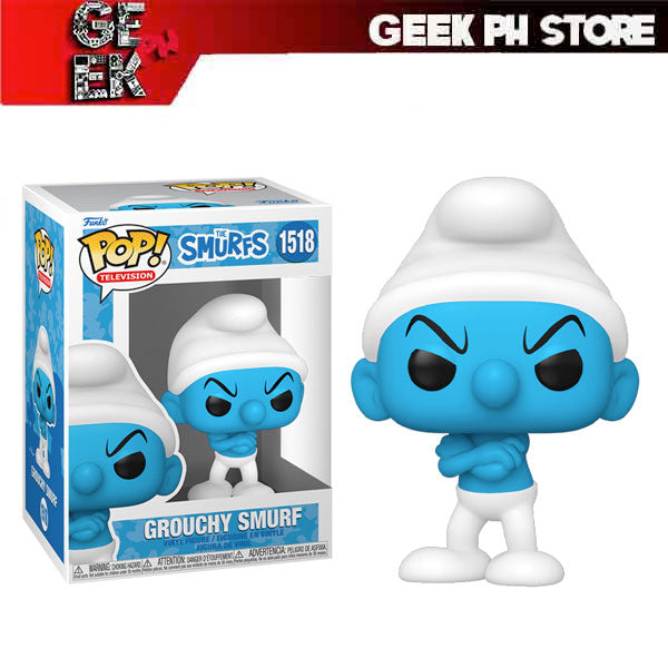Funko Pop! Television: The Smurfs - Grouchy Smurf sold by Geek PH