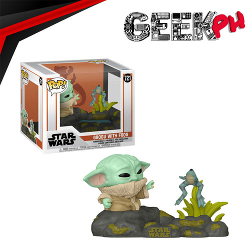 Funko Pop! Deluxe: The Mandalorian - Grogu with Frog sold by Geek PH