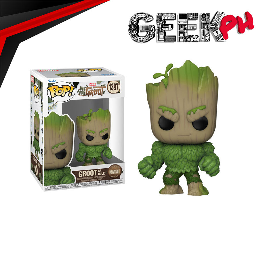 Funko Pop! Marvel: We Are Groot 85th Anniversary - Groot as Hulk sold by Geek PH
