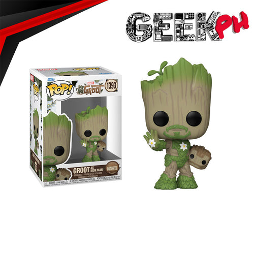 Funko Pop! Marvel: We Are Groot 85th Anniversary - Groot as Iron Man sold by Geek PH