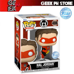 Funko POP! Heroes: DC Super Heroes - Hal Jordan Red Lantern Special Edition Exclusive sold by Geek PH