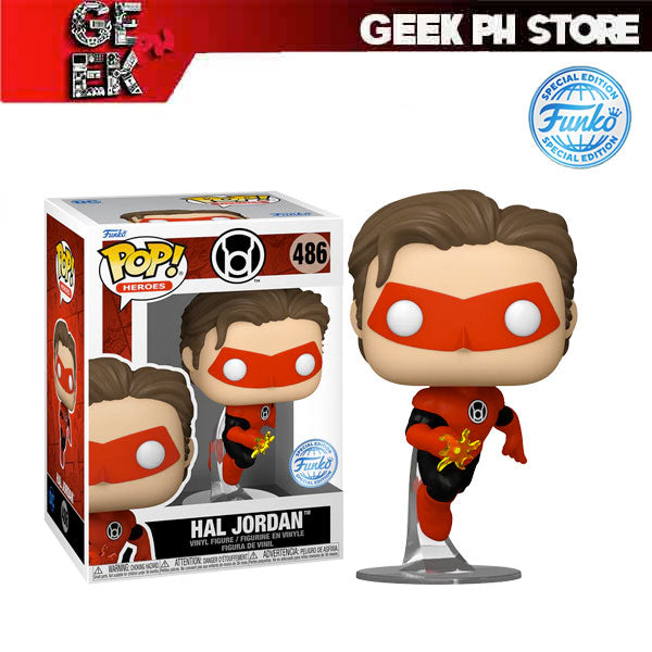 Funko POP! Heroes: DC Super Heroes - Hal Jordan Red Lantern Special Edition Exclusive sold by Geek PH