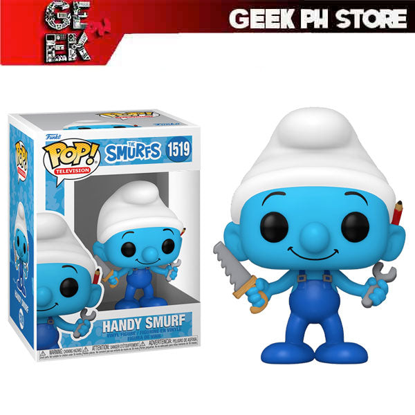 Funko Pop! Television: The Smurfs - Handy Smurf sold by Geek PH