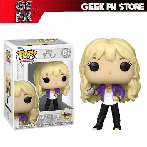 Funko Pop TV Disney 100 Hannah Montana sold by Geek PH
