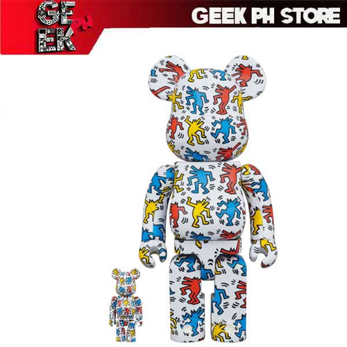 Medicom BE@RBRICK KEITH HARING #9 100% & 400% sold by Geek PH