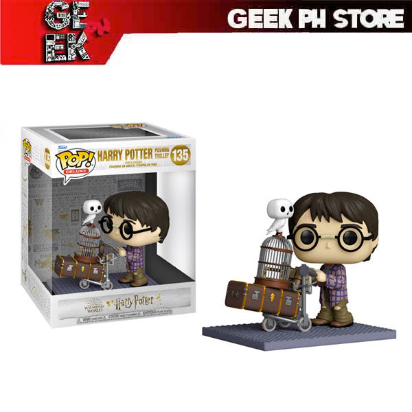 Funko Pop! Deluxe: Harry Potter - Harry Pushing Trolley sold by Geek PH