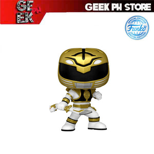 Funko Pop Power Rangers 30th Anniversary - White Ranger with Sword  Special Edition Exclusive sold by Geek PH