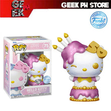 Load image into Gallery viewer, Funko Pop Sanrio Hello Kitty 50th - Hello Kitty Cake Diamond Glitter Special Edition Exclusvie sold by Geek PH