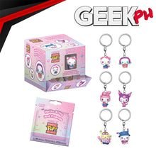 Load image into Gallery viewer, Funko SANRIO Mystery Pop! Keychain Hello Kitty &amp; Friends Y2K Digital Dream