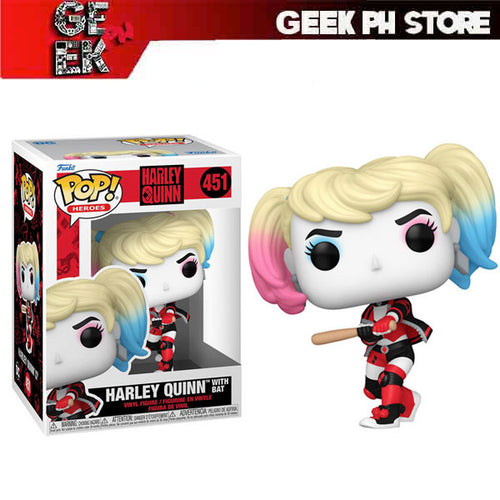 Funko Pop! Heroes: DC Comics - Harley Quinn with Bat sold by Geek PH