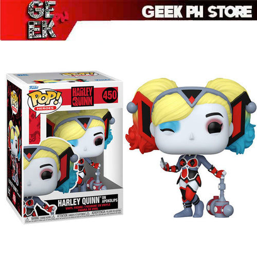 Funko Pop! Heroes: DC Comics - Harley Quinn (Apokolips) sold by Geek PH