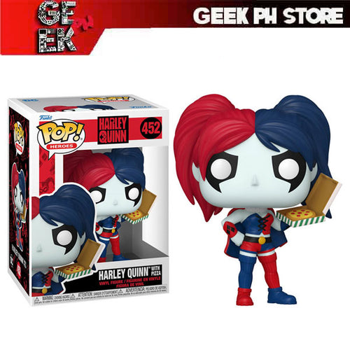 Funko Pop! Heroes: DC Comics - Harley Quinn with Pizza sold by Geek PH