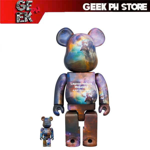 Medicom BE@RBRICK HUBBLE SPACE TELESCOPE Lagoon Nebula (Messier 8) 100%&400% sold by Geek PH