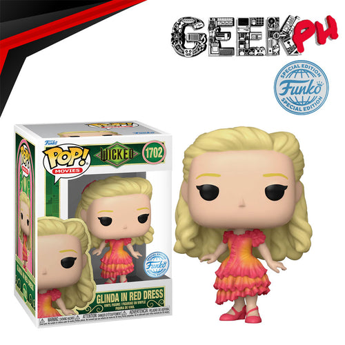 Funko Pop! Movies: Wicked - Glinda in Red Dress Special Edition Exclusive sold by Geek PH