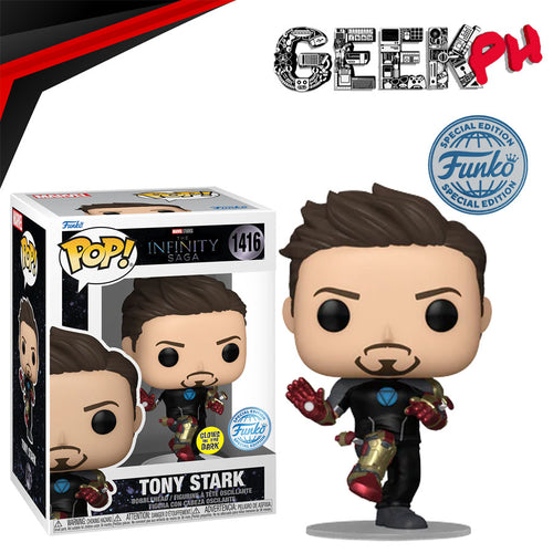 Funko Pop Iron Man 3 Tony Stark Suit-Up Glow-in-the-Dark Special Edition Exclusive sold by Geek PH