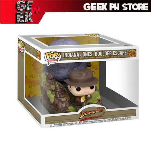 Funko Pop Movie Moment Indiana Jones: Raiders of the Lost Ark Boulder Escape sold by Geek PH