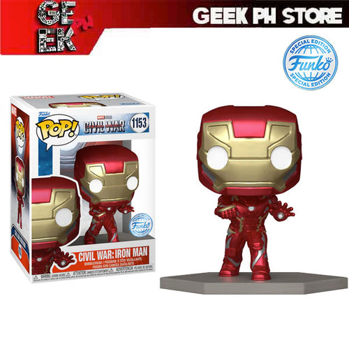 Funko Pop Marvel Civil War Build A Scene - Iron Man Special Edition Exclusive sold by Geek PH Store