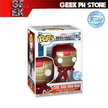 Load image into Gallery viewer, Funko Pop Marvel Civil War Build A Scene - Iron Man Special Edition Exclusive sold by Geek PH Store