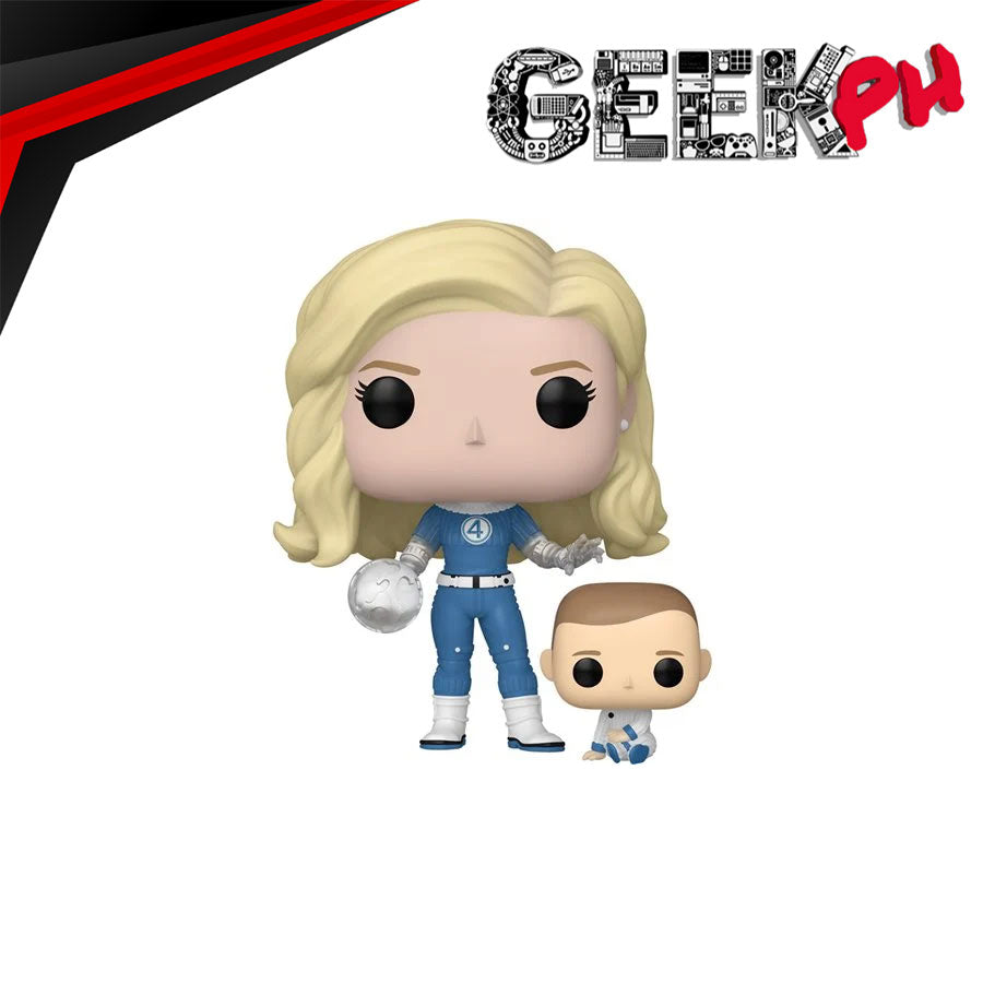 Funko Pop The Fantastic Four: First Steps Invisible Woman & Franklin sold by Geek PH