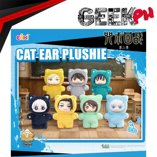 EAKI JUJUTSU KAISEN - CAT EAR PLUSHIE Blindbox