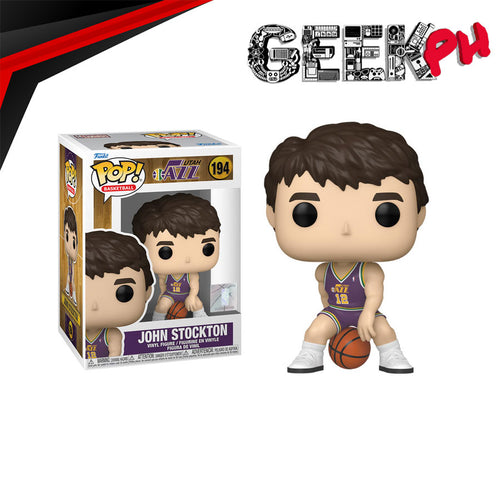 Funko Pop! NBA: Utah Jazz - John Stockton (Rookie Season) sold by Geek PH