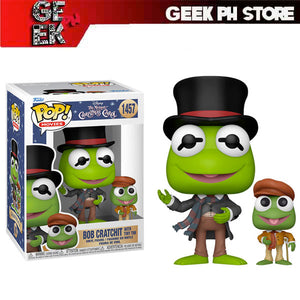 Funko Pop! & Buddy: The Muppet Christmas Carol - Bob Cratchit / Kermit the frog with Tiny Tim sold by Geek PH