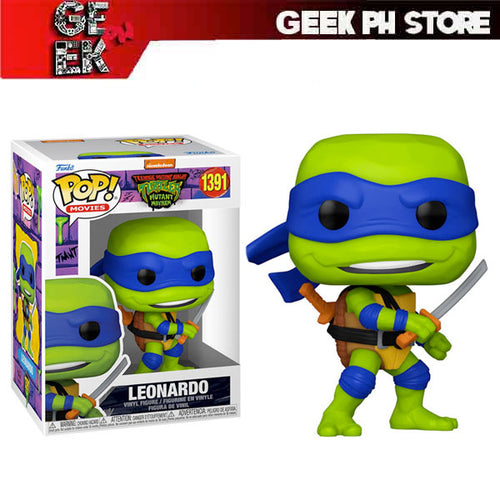 Funko Pop! Movies: Teenage Mutant Ninja Turtles: Mutant Mayhem - Leonardo sold by Geek PH Store