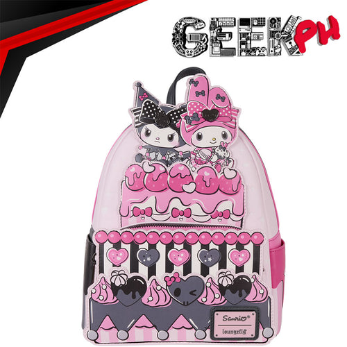Loungefly SANRIO MY MELODY AND KUROMI MINI BACKPACK SANBK0592 sold by Geek PH