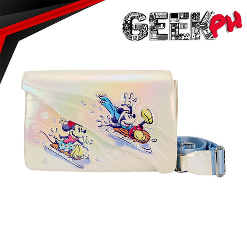 Loungefly Mickey and Friends Winter Crossbody Bag sold by Geek PH