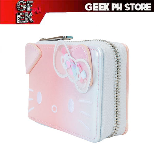 Loungefly: Sanrio Hello Kitty 50th Anniversary Clear & Cute Accordion Zip Around Wallet  sold by Geek PH