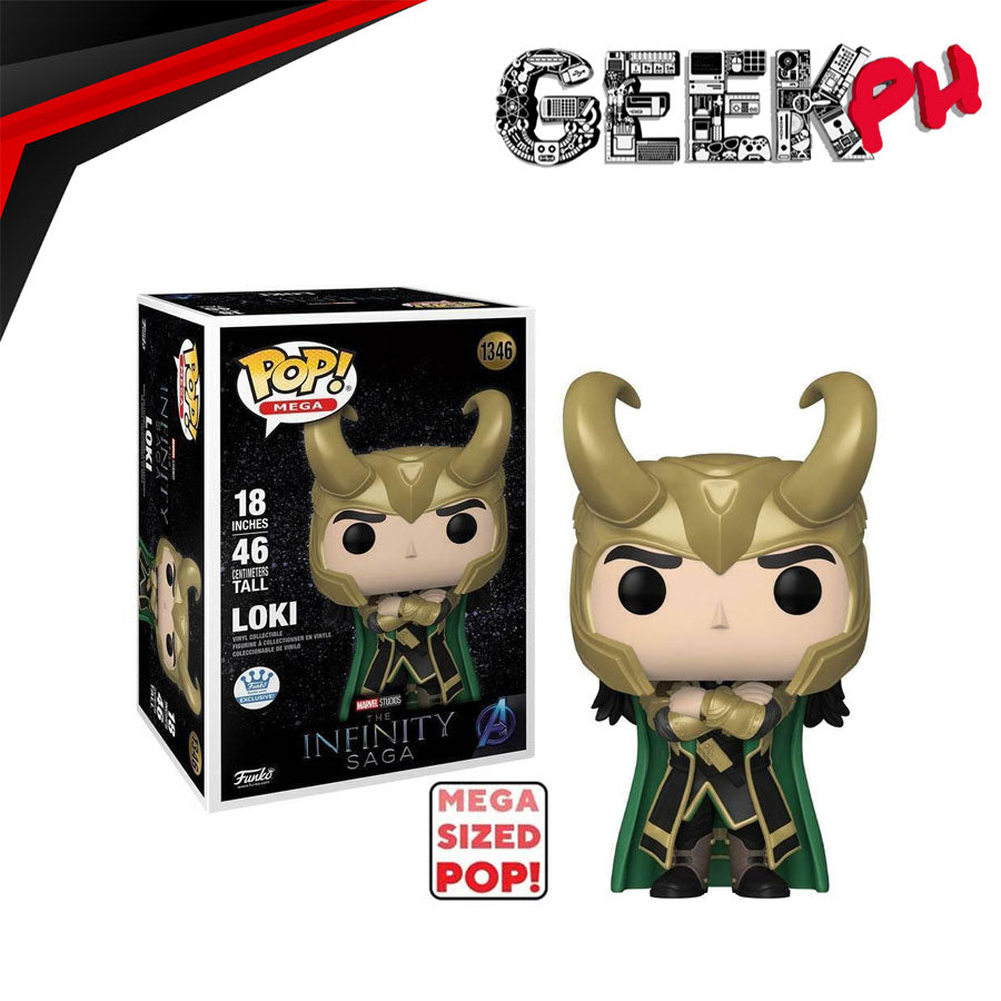 Funko POP Mega: Marvel - Loki w/ Helmet sold by Geek PH