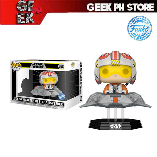 Funko POP Ride Star Wars Super Deluxe - Luke in T-47 Airspeeder Special Edition Exclusive sold by Geek PH