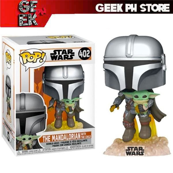 Funko POP Star Wars : The Mandalorian - Mandalorian Flying w/Jet sold by Geek PH Store
