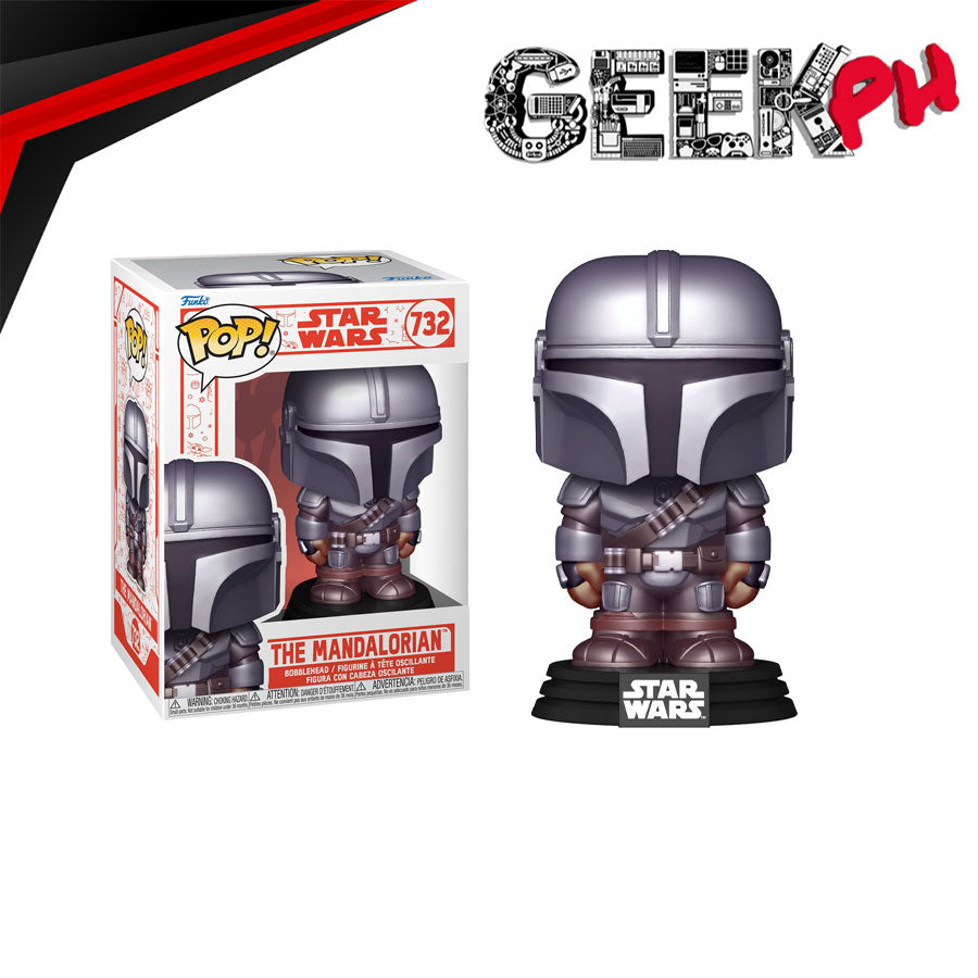 Funko Pop! Pop! Star Wars: Star Wars: The Mandalorian - The Mandalorian (Holiday) sold by Geek PH