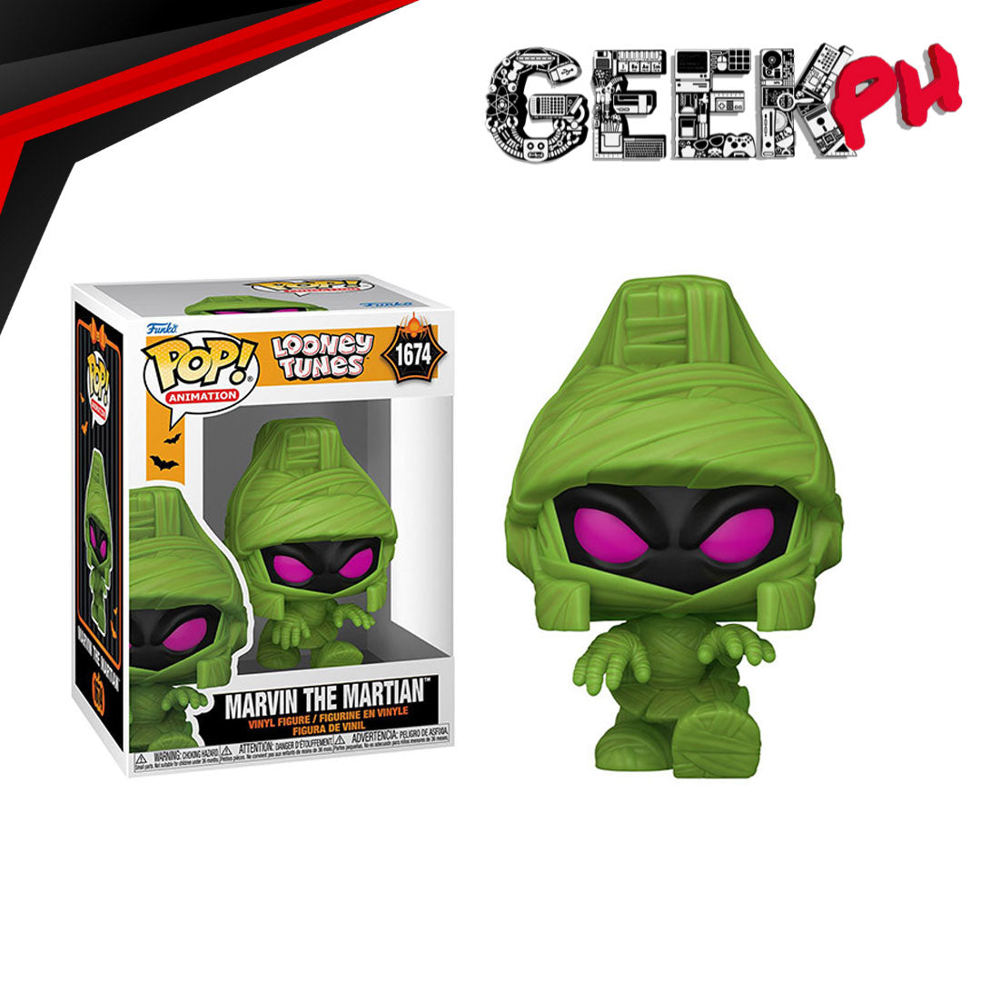 Funko Pop! Animation: Looney Tunes Marvin the Martian in Mummy Costume  sold by Geek PH