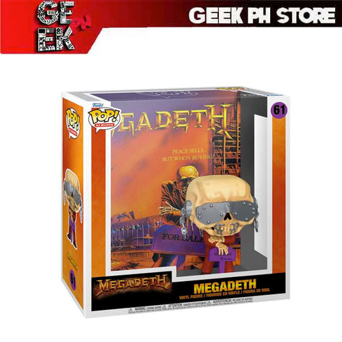 Funko Pop! Albums: Megadeth Peace Sells... but Who's Buying? sold by Geek PH