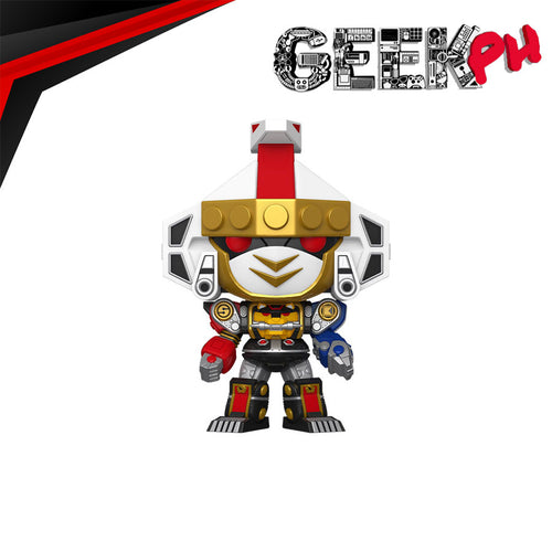 Funko Mighty Morphin Power Rangers: The Movie Pop! Movies Ninja Megazord Metallic sold by Geek PH