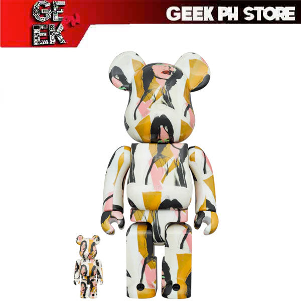 Medicom BE@RBRICK Andy Warhol Mick Jagger 100% & 400% sold by Geek PH