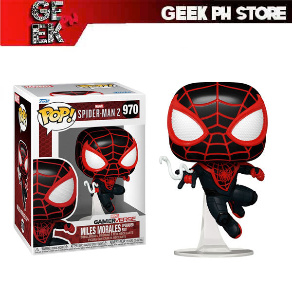 Funko Pop! Games: Spider-Man 2 - Miles Morales (Upgraded Suit) sold by Geek PH