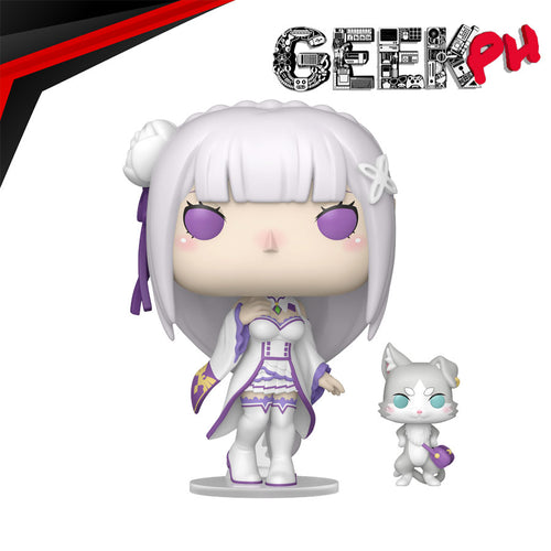 Funko Pop Re:ZERO − Starting Life in Another World - Emilia with Puck sold by Geek PH