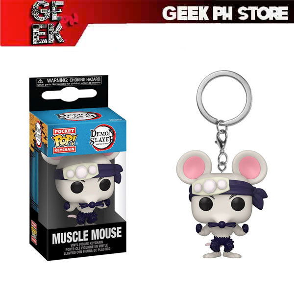 Funko Pocket Pop! Keychain: Demon Slayer: Kimetsu no Yaiba - Muscle Mouse sold by Geek PH