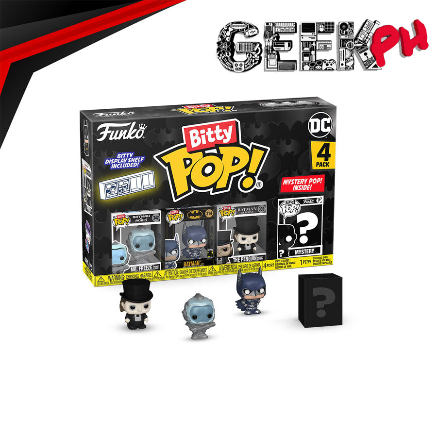 Funko Batman 85th Anniversary Bitty Pop! Mr. Freeze Four-Pack sold by Geek PH