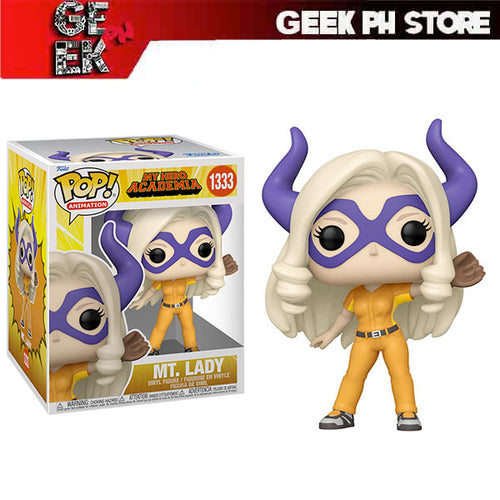 Funko Pop My Hero Academia: Hero League Baseball Mt. Lady 6-Inch sold by Geek PH